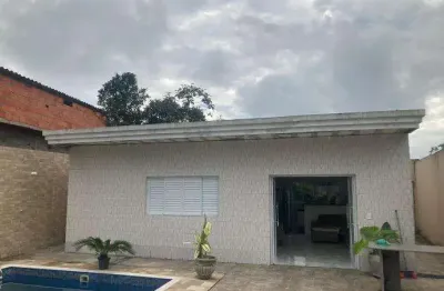 Casa para venda em itanhaém, jardim umuarama, 2 dormitórios, 1 suíte, 1 banheiro, 4 vagas