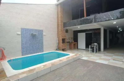Casa para venda em itanhaém, jardim suarão, 3 dormitórios, 1 suíte, 2 banheiros, 3 vagas