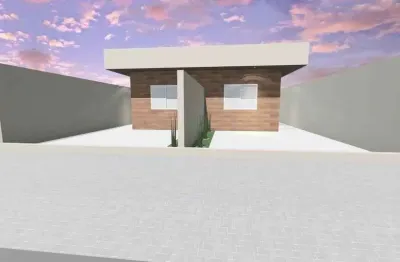 Casa para venda em itanhaém, bopiranga, 2 dormitórios, 1 banheiro, 2 vagas