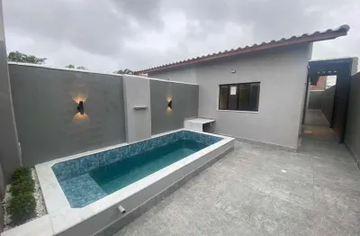 Casa para venda em itanhaém, santa julia, 2 dormitórios, 1 suíte, 1 banheiro, 2 vagas