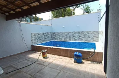 Casa para venda em itanhaém, santa julia, 2 dormitórios, 1 suíte, 2 banheiros, 2 vagas