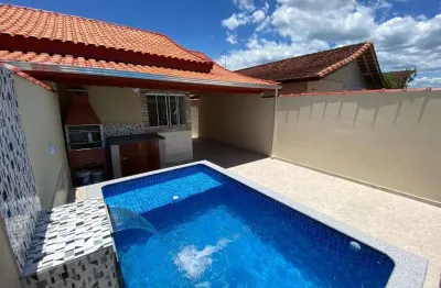 Casa para venda em itanhaém, loty, 2 dormitórios, 1 banheiro, 2 vagas