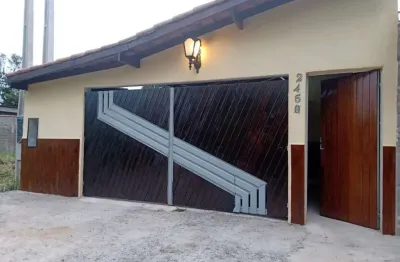 Casa para venda em itanhaém, sitio velho, 1 dormitório, 1 banheiro, 1 vaga