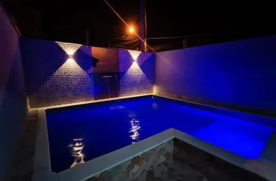 Casa para venda em itanhaém, santa terezinha, 2 dormitórios, 1 suíte, 2 banheiros, 2 vagas