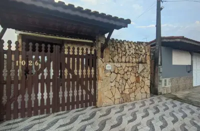 Casa para venda em itanhaém, bopiranga, 2 dormitórios, 1 suíte, 3 banheiros, 5 vagas