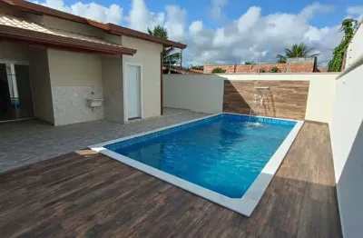 Casa para venda em itanhaém, tupy, 3 dormitórios, 1 suíte, 1 banheiro, 3 vagas