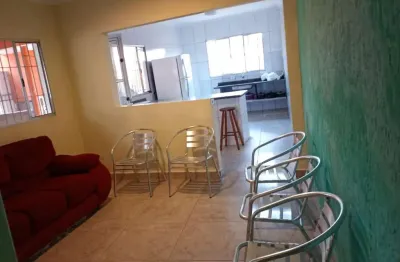 Casa para venda em itanhaém, parque vergara, 1 dormitório, 1 banheiro, 1 vaga