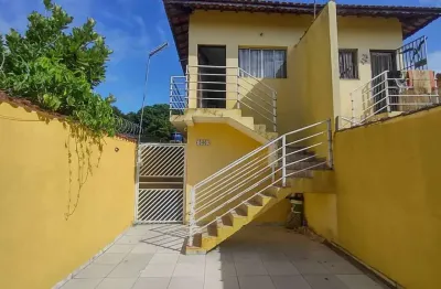 Casa sobreposta para venda em itanhaém, jardim das palmeiras, 2 dormitórios, 1 banheiro, 1 vaga