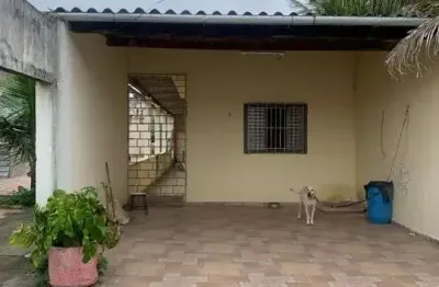 Casa para venda em itanhaém, jardim coronel, 2 dormitórios, 1 banheiro, 2 vagas