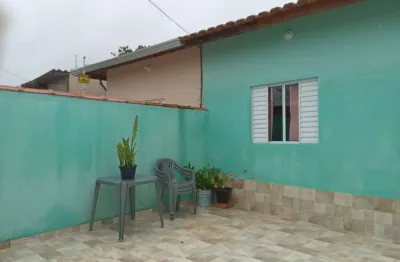 Casa para venda em itanhaém, tupy, 2 dormitórios, 1 suíte, 1 banheiro, 2 vagas