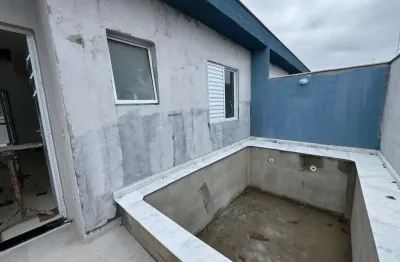 Casa em condomínio para venda em itanhaém, cibratel 1, 2 dormitórios, 1 suíte, 2 banheiros, 1 vaga