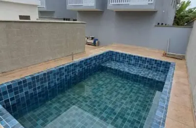 Casa em condomínio para venda em itanhaém, balneário jequitibá, 2 dormitórios, 2 suítes, 1 banheiro, 1 vaga