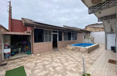 Casa para venda em itanhaém, jardim jamaica, 3 dormitórios, 1 suíte, 3 banheiros, 5 vagas