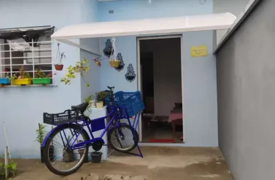 Casa para venda em peruíbe, jardim beira mar, 1 dormitório, 1 banheiro, 1 vaga