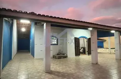 Casa para venda em itanhaém, balneário gaivota, 2 dormitórios, 1 banheiro, 6 vagas