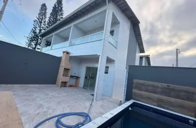 Casa para venda em itanhaém, campos elíseos, 2 dormitórios, 2 banheiros, 1 vaga