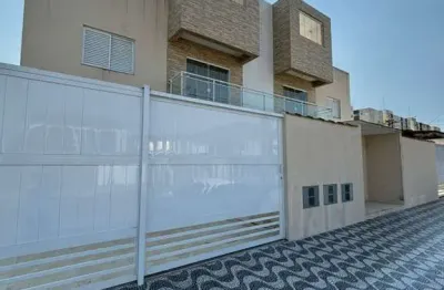 Casa sobreposta para venda em são vicente, vila jockey, 2 dormitórios, 1 banheiro, 2 vagas