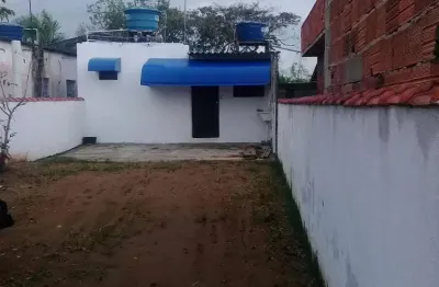 Casa para venda em itanhaém, luizamar mirim, 1 dormitório, 1 banheiro, 2 vagas