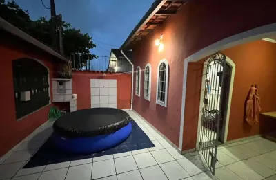 Casa para venda em mongaguá, agenor de campos, 2 dormitórios, 1 suíte, 1 banheiro, 2 vagas