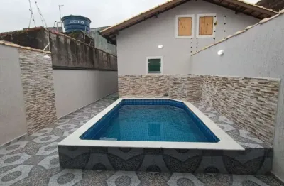 Casa para venda em itanhaém, jardim regina, 2 dormitórios, 1 suíte, 2 banheiros, 2 vagas