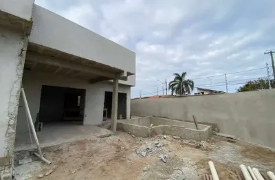 Casa para venda em itanhaém, jardim das palmeiras, 2 dormitórios, 1 suíte, 2 banheiros, 3 vagas