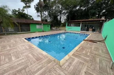 Chácara para venda em itanhaém, chácaras bopiranga, 3 dormitórios, 1 suíte, 2 banheiros, 11 vagas