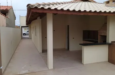 Casa para venda em itanhaém, cibratel 2, 2 dormitórios, 1 suíte, 2 banheiros, 2 vagas