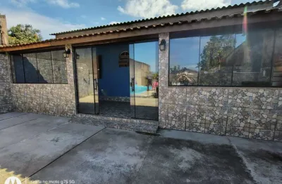 Casa para venda em itanhaém, jardim grandesp, 1 dormitório, 1 banheiro, 2 vagas