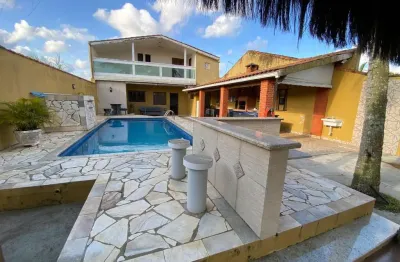 Casa para venda em itanhaém, bopiranga, 2 dormitórios, 2 banheiros, 4 vagas