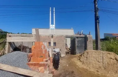 Casa para venda em itanhaém, jardim comendador, 3 dormitórios, 1 suíte, 1 banheiro, 2 vagas