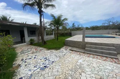 Chácara para venda em itanhaém, jardim aguapeu, 4 dormitórios, 2 suítes, 3 banheiros, 10 vagas