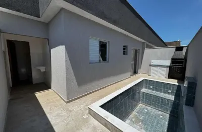 Casa em condomínio para venda em itanhaém, cibratel 1, 2 dormitórios, 1 banheiro, 1 vaga
