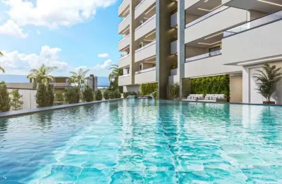 Apartamento para venda em praia grande, vila caiçara, 2 dormitórios, 2 suítes, 2 banheiros, 1 vaga