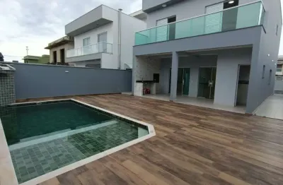 Casa alto padrão para venda em itanhaém, belize, 4 dormitórios, 2 suítes, 2 banheiros, 4 vagas