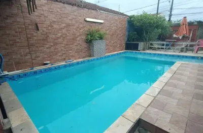 Casa para venda em itanhaém, jussara, 3 dormitórios, 1 suíte, 2 banheiros, 2 vagas