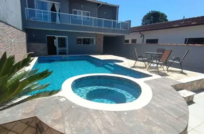 Casa para venda em itanhaém, praia dos sonhos, 3 dormitórios, 3 suítes, 3 banheiros, 10 vagas