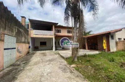 Casa para venda em itanhaém, califórnia, 4 dormitórios, 2 suítes, 3 banheiros, 5 vagas