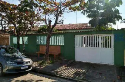 Casa para venda em itanhaém, balneário gaivotas, 2 dormitórios, 1 suíte, 1 banheiro, 4 vagas