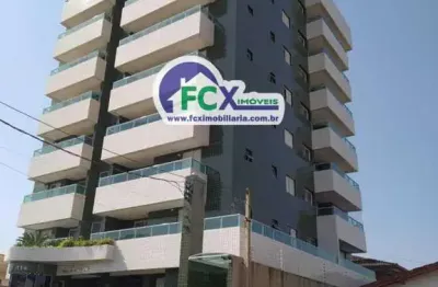 Apartamento para venda em praia grande, guilhermina, 1 dormitório, 1 banheiro, 1 vaga