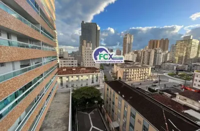 Apartamento para venda em praia grande, boqueirão, 2 dormitórios, 1 banheiro, 1 vaga