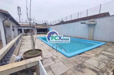 Casa para venda em itanhaém, satelite, 3 dormitórios, 2 suítes, 1 banheiro, 10 vagas