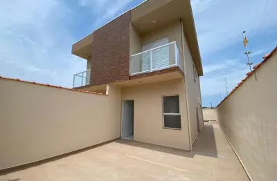Casa para venda em itanhaém, umuarama, 2 dormitórios, 1 suíte, 2 banheiros, 1 vaga
