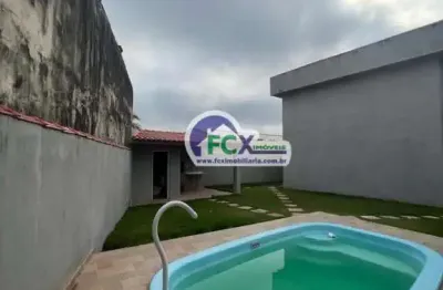 Casa para venda em itanhaém, campos elíseos, 2 dormitórios, 1 banheiro, 2 vagas