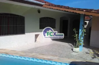 Casa para venda em itanhaém, praia dos sonhos, 3 dormitórios, 2 suítes, 1 banheiro, 5 vagas