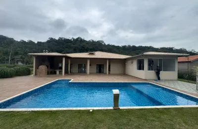 Chácara para venda em peruíbe, parque serra mar, 4 dormitórios, 4 suítes, 1 banheiro, 1 vaga