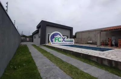 Casa para venda em itanhaém, cibratel 2, 3 dormitórios, 2 suítes, 1 banheiro, 6 vagas