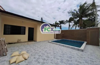 Casa para venda em itanhaém, santa júlia, 3 dormitórios, 3 suítes, 1 banheiro, 3 vagas