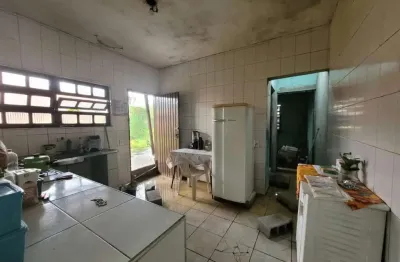Casa para venda em itanhaém, umuarama, 3 dormitórios, 1 banheiro, 1 vaga