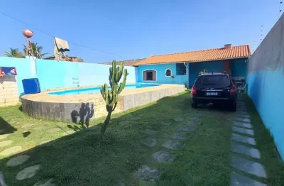 Casa para venda em itanhaém, balneário gaivotas, 2 dormitórios, 1 suíte, 1 banheiro, 5 vagas