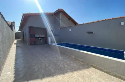 Casa para venda em itanhaém, balneário gaivotas, 2 dormitórios, 1 suíte, 1 banheiro, 1 vaga